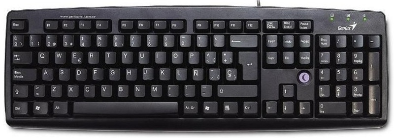 Проводная клавиатура Genius K639 PS/2  black