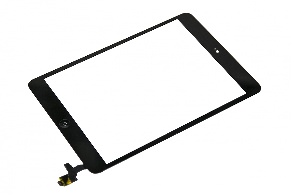 Тачскрин планшета iPad mini/ mini2 (с разъёмом)   кнопка HOME чёрный
