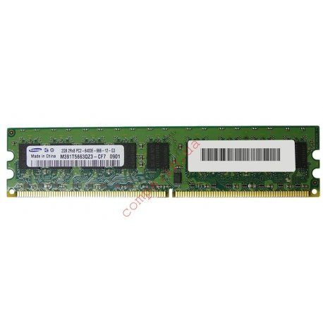 Оперативная память DDR II, 2Gb, Samsung 800 Mhz <M378T5663RZ3-CF7>