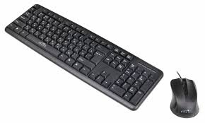 Комплект (клавиатура мышь) Oklick 600M, USB, проводной