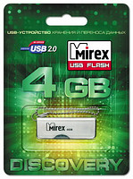 USB Flash накопитель 4Gb Drive Mirex TURNING KNIFE DVRTKN04 USB 2.0