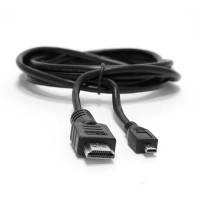 Кабель HDMI - Micro HDMI IQ-DC03 1m, черный