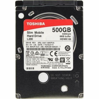 Жёсткий диск 2.5" 500Gb Toshiba <HDWK105UZSVA>